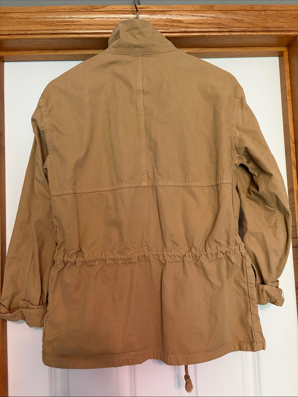 Madewell Tan Drawstring Utility Jacket - Picture 3 of 3